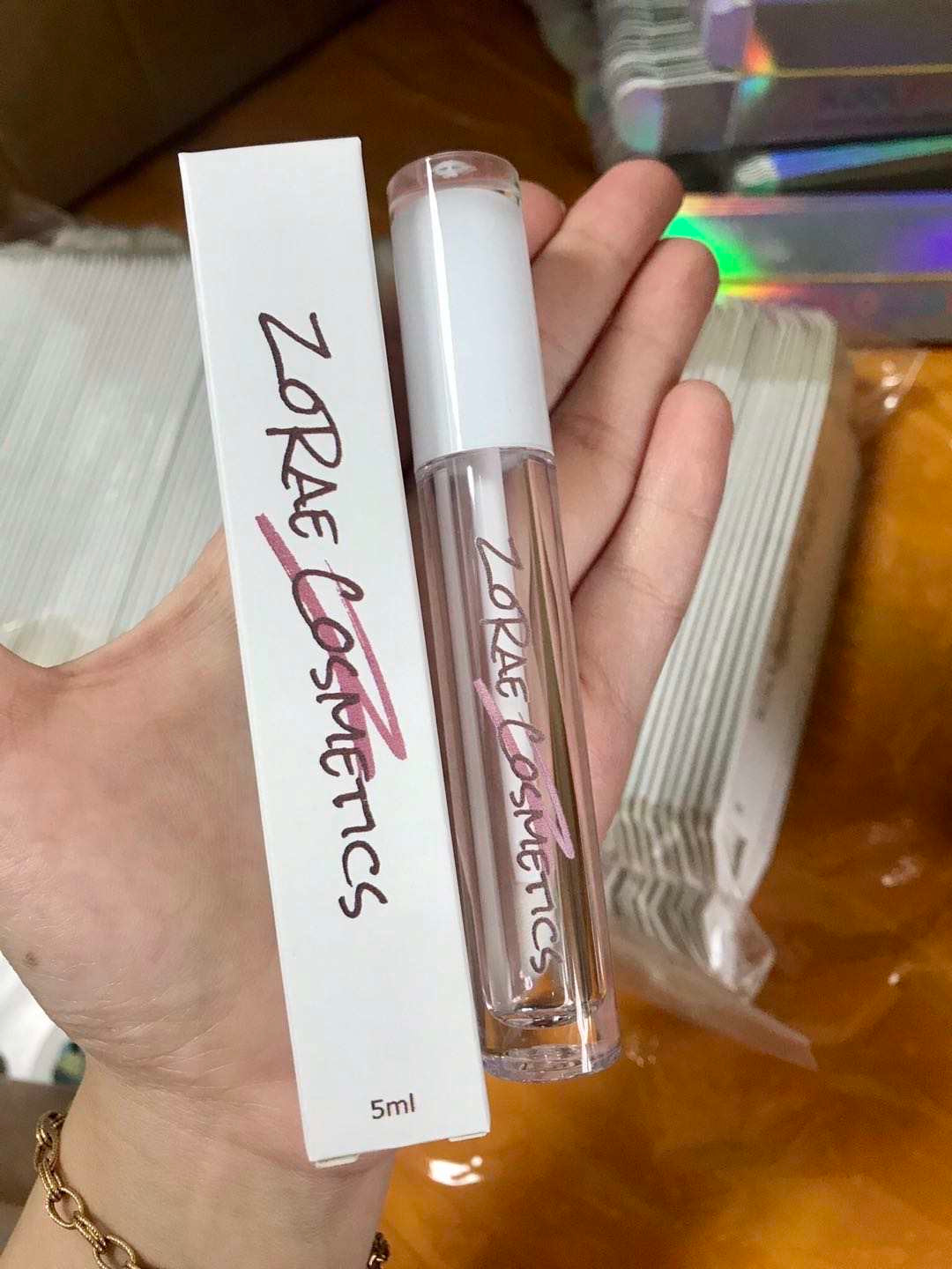 Customized 5ml Printed Empty Lipgloss Tubes