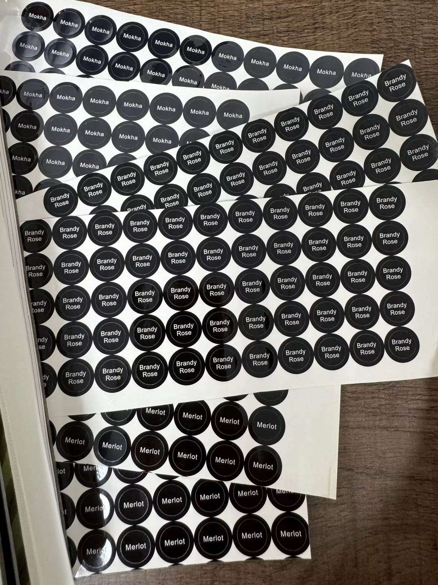 100 Name Stickers - Rename My Products