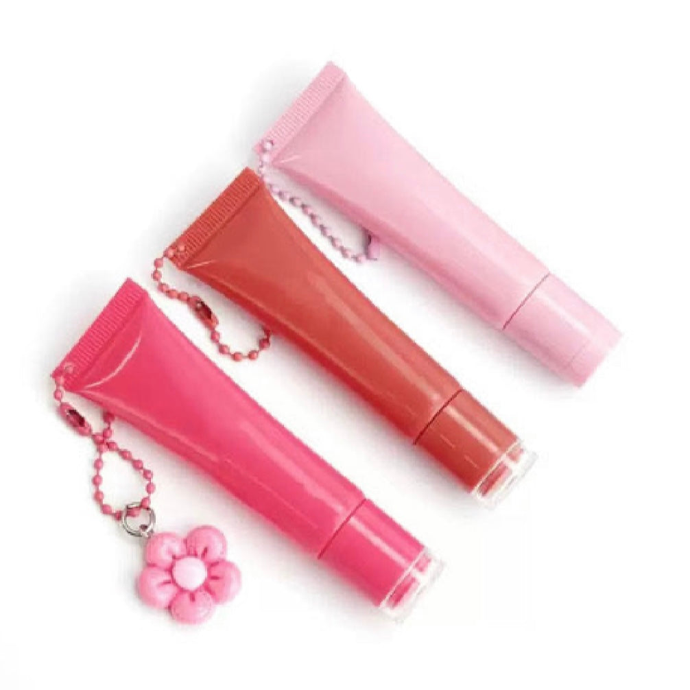 10ml Empty Squeeze Tubes with Donut Applicator & Charms