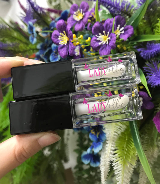 Customized Square 5ml Empty Lip Oil / Lip Gloss Tubes