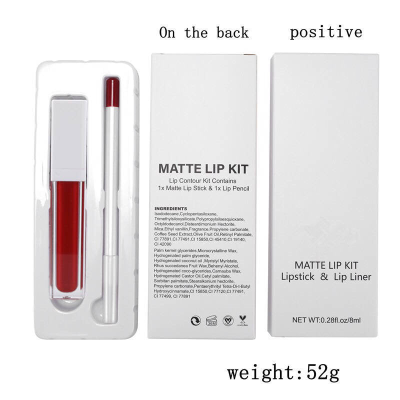 Matte Lipstick Lip Kit - Private Label