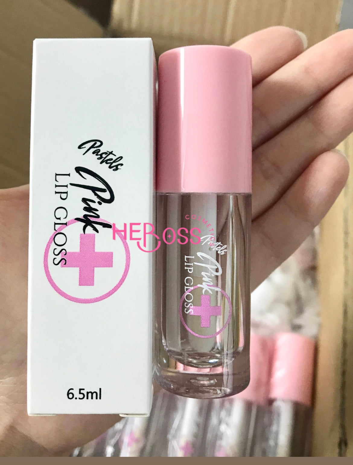 Customized 6ml Round Empty Lipgloss Tubes