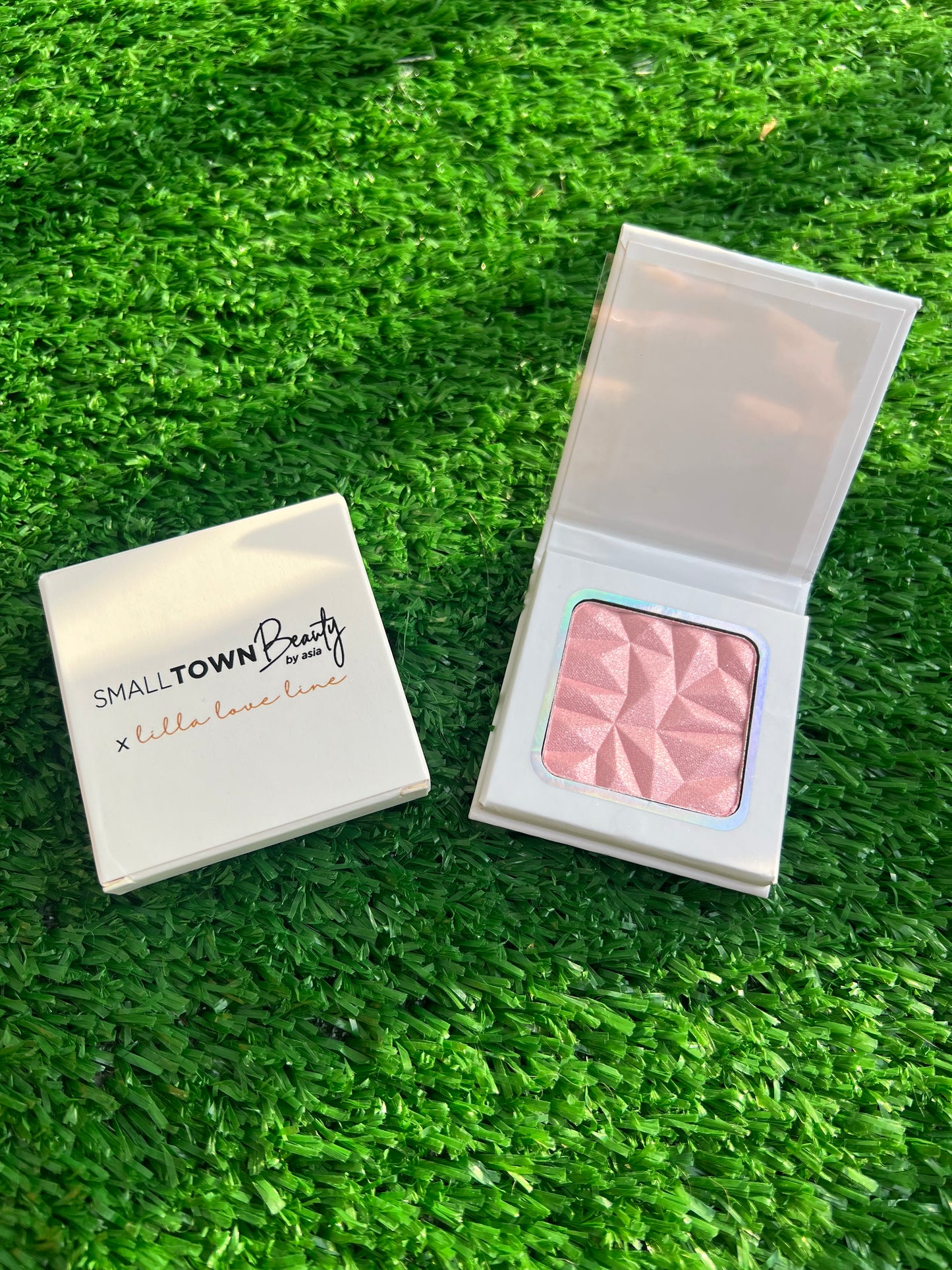 Customized Pressed Face Highlighter Palettes