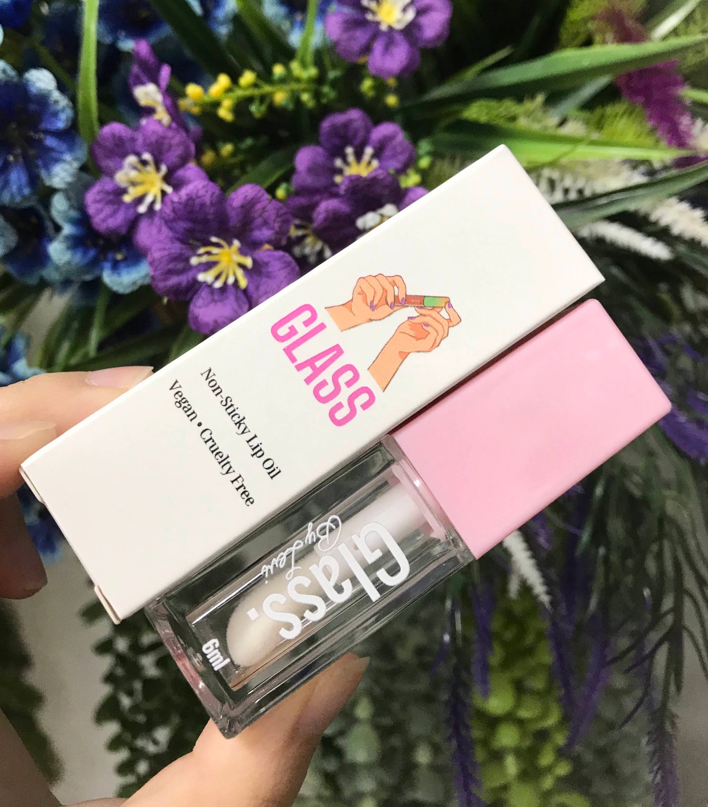 Customized Square 5ml Empty Lip Oil / Lip Gloss Tubes