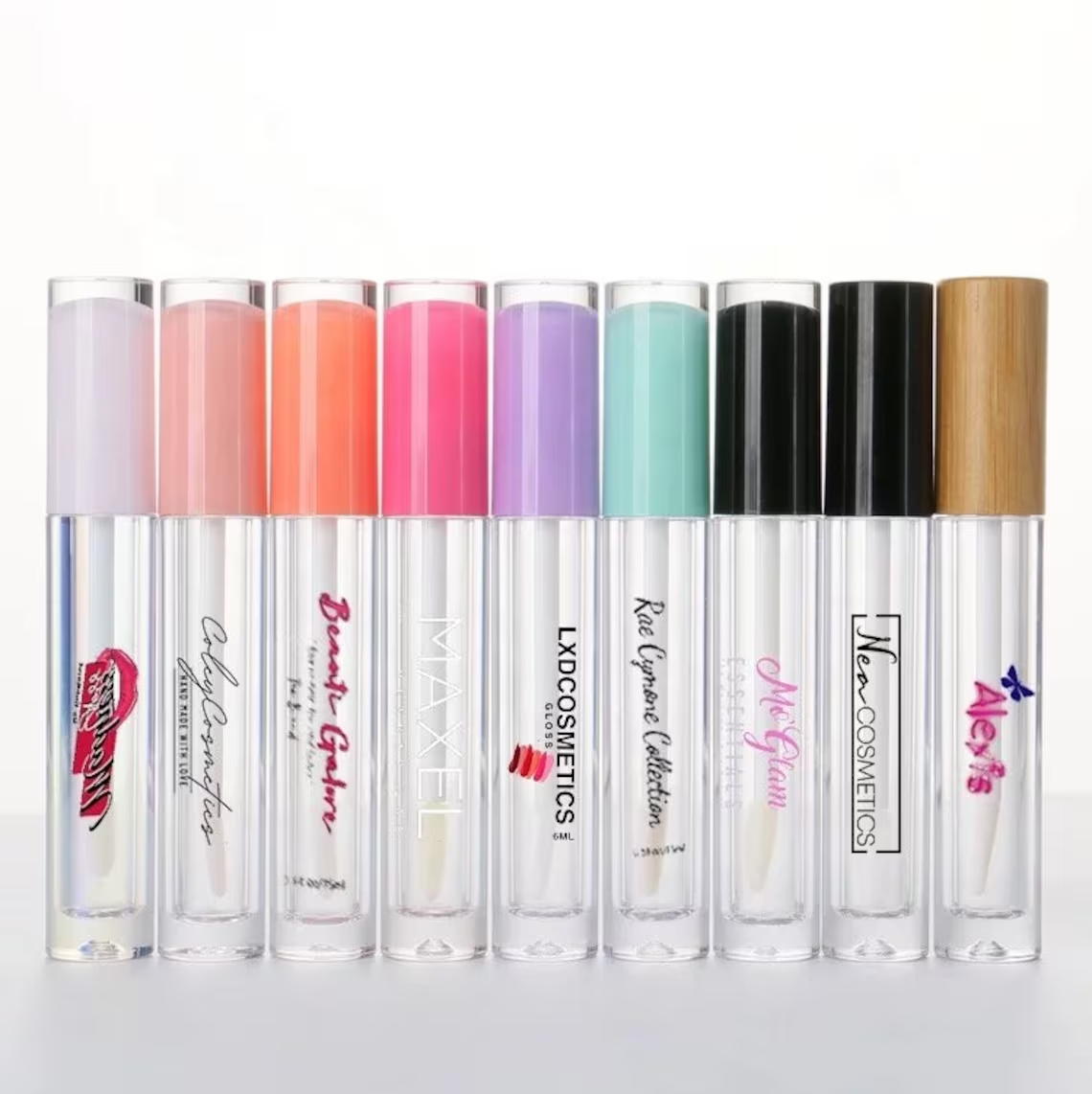 Customized 5ml Printed Empty Lipgloss Tubes