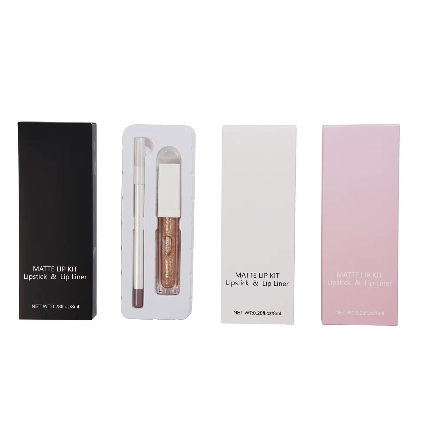 Matte Liquid Lipstick Lip Kit - Private Label