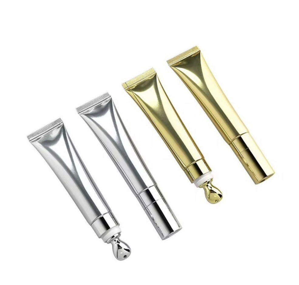 Metal Tip Solid Color Squeeze Tubes