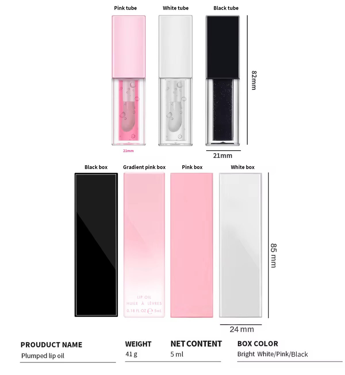 Private Label - Moisturizing Lip Oils