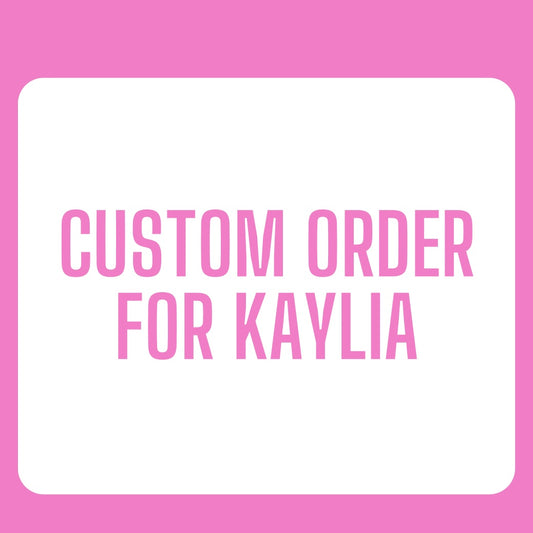 Custom Order For Kaylia - 50 Custom Lip Oils