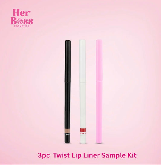 3Pc Twist Lip Liners - Sample Kit