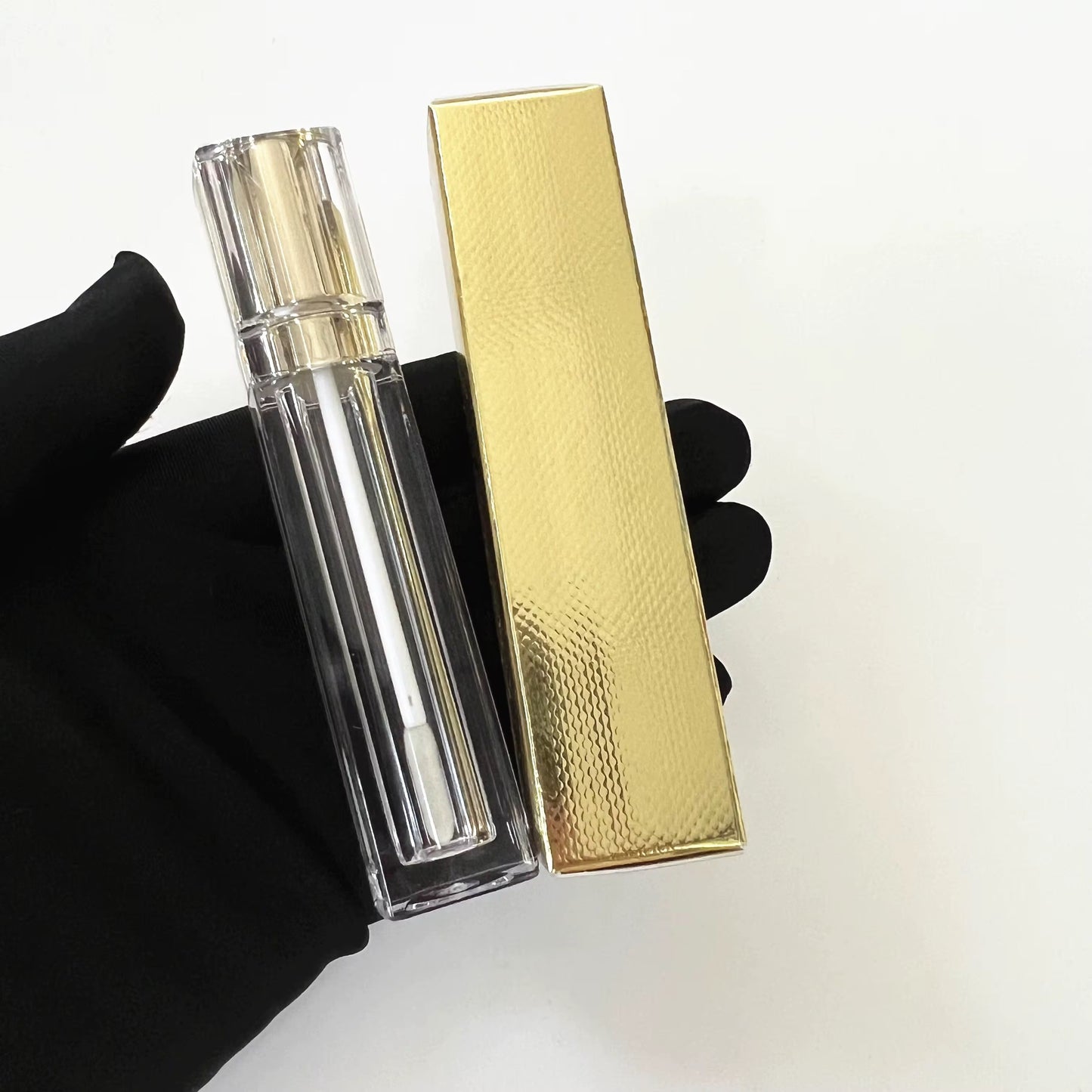 Customized 8ml Empty Square Lipgloss Tubes