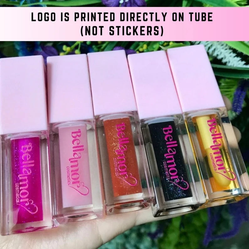 Private Label Filled Customized Color Changing Lip Oils