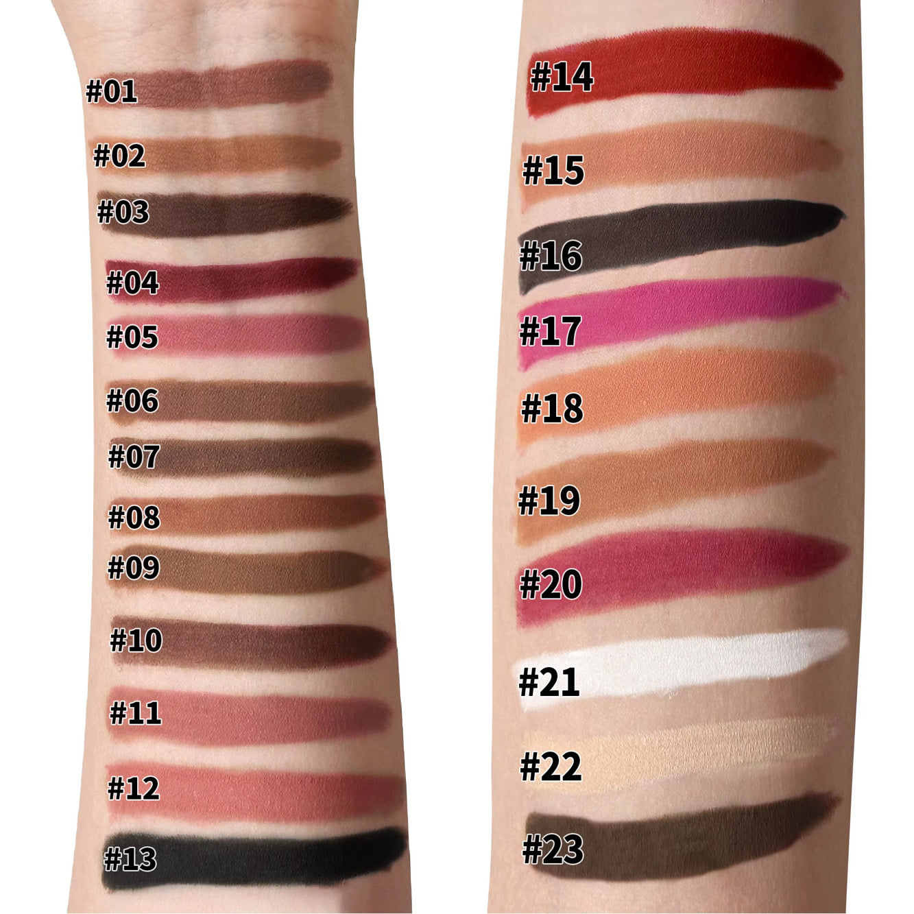 Private Label Waterproof Pink Twist Lip Liners