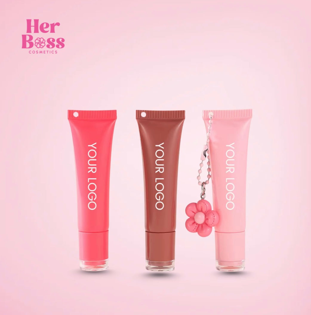 10ml Empty Squeeze Tubes with Donut Applicator & Charms