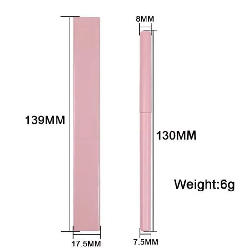 Private Label Waterproof Pink Twist Lip Liners