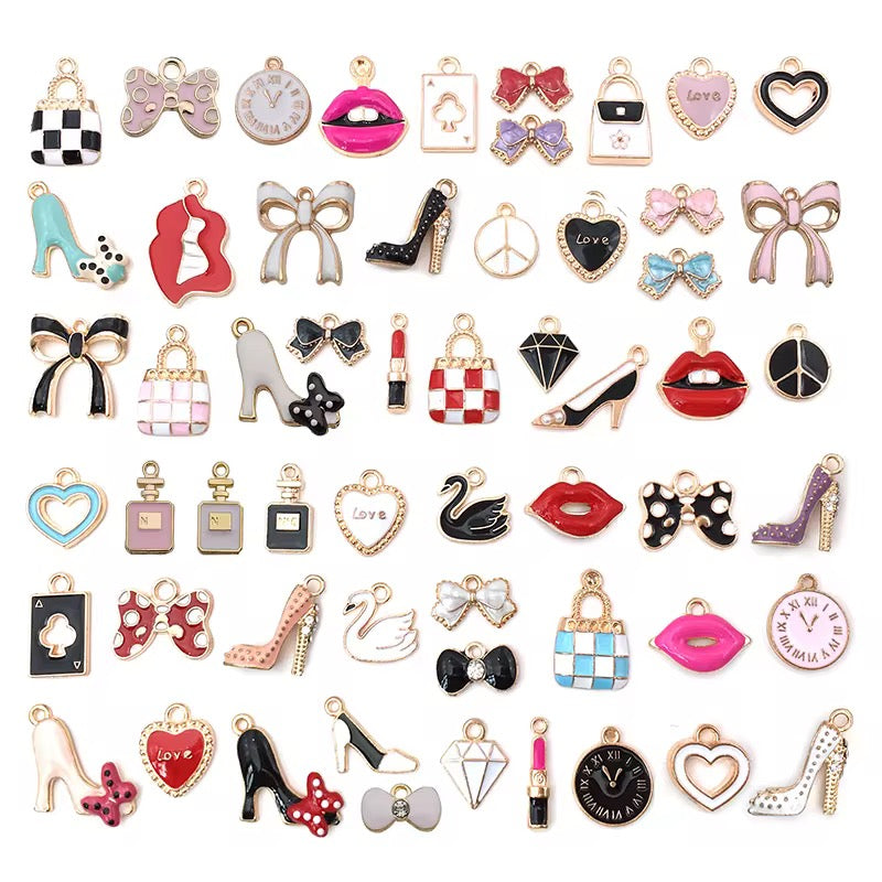 10ml Empty Squeeze Tubes with Donut Applicator & Charms