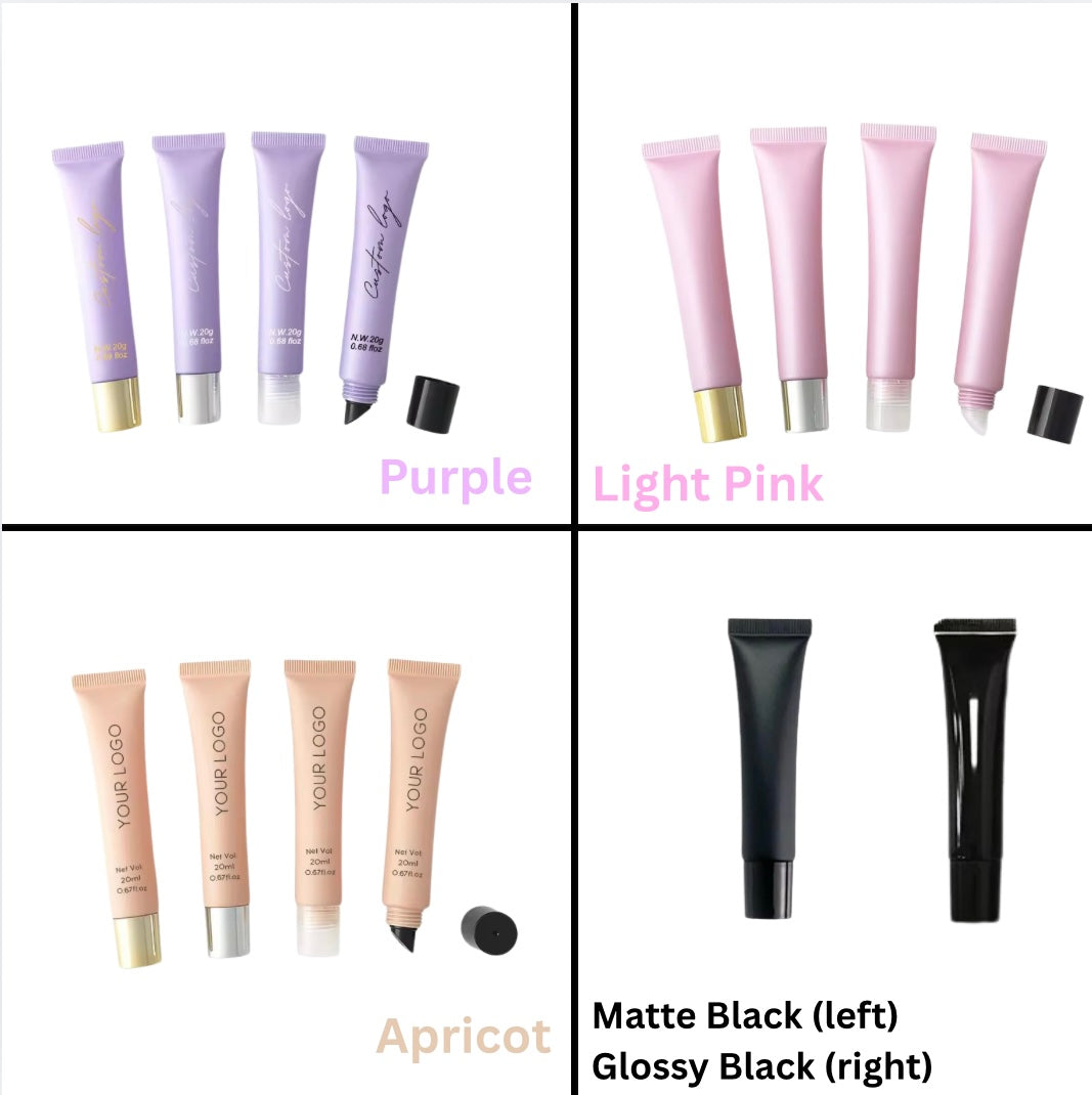 Customized Solid Color 15ml Squeeze Tubes