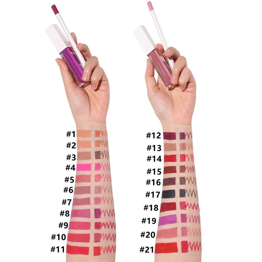Private Label - 4 Side Matte Lip Kit [Fully Customized]