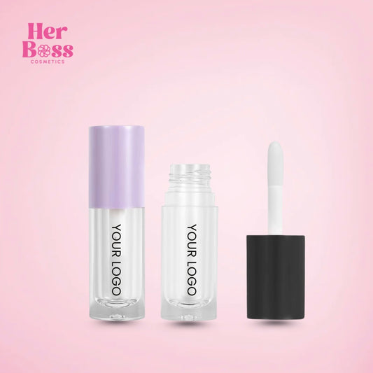 Customized 6ml Round Empty Lipgloss Tubes