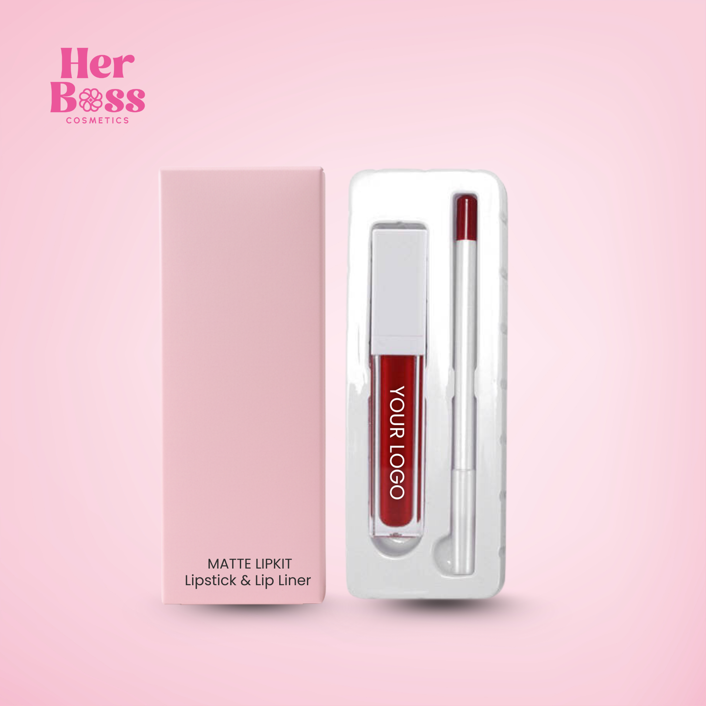 Matte Liquid Lipstick Lip Kit - Private Label