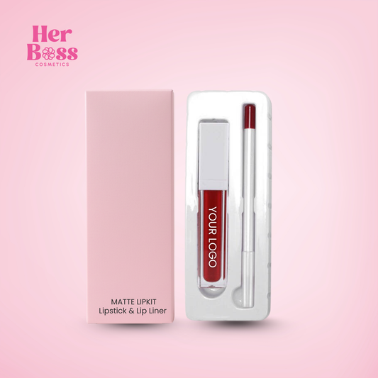 Matte Liquid Lipstick Lip Kit - Private Label